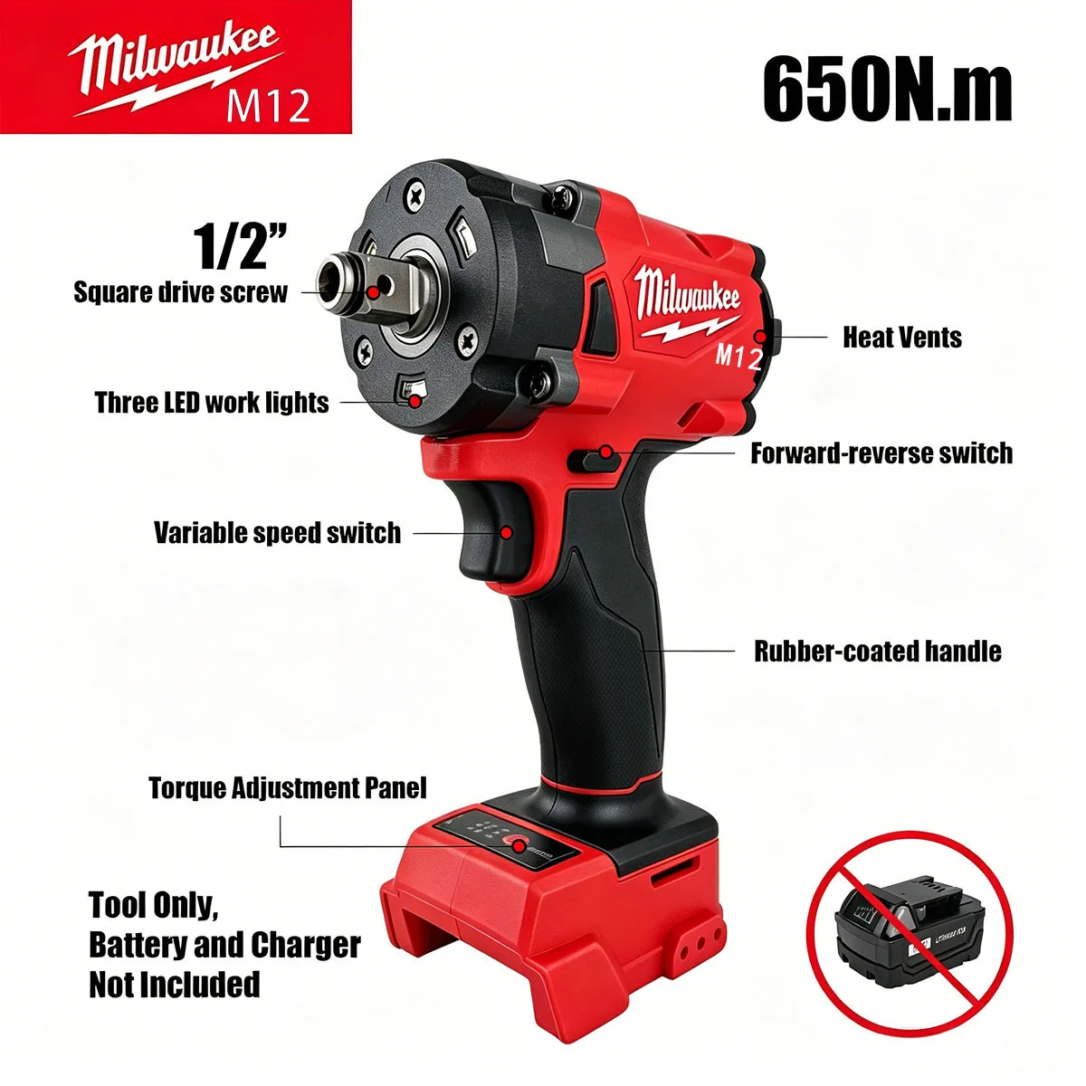 밀워키 M12 1/2' M18 FUEL 브러시리스 무선 - Milwaukee Drill M12 Fuel 리뷰 및 가격
