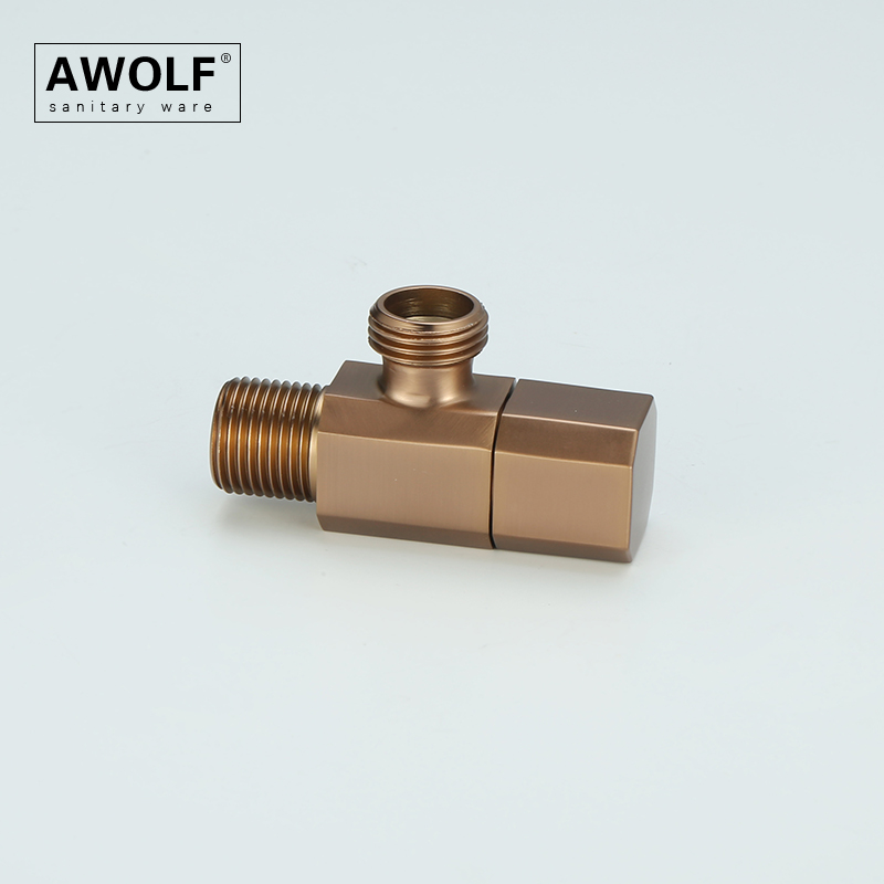 변기 충전 밸브 브러시드 로즈 골드 벽걸이 앵글 밸브, - Toilet Fill Valve 리뷰 및 가격