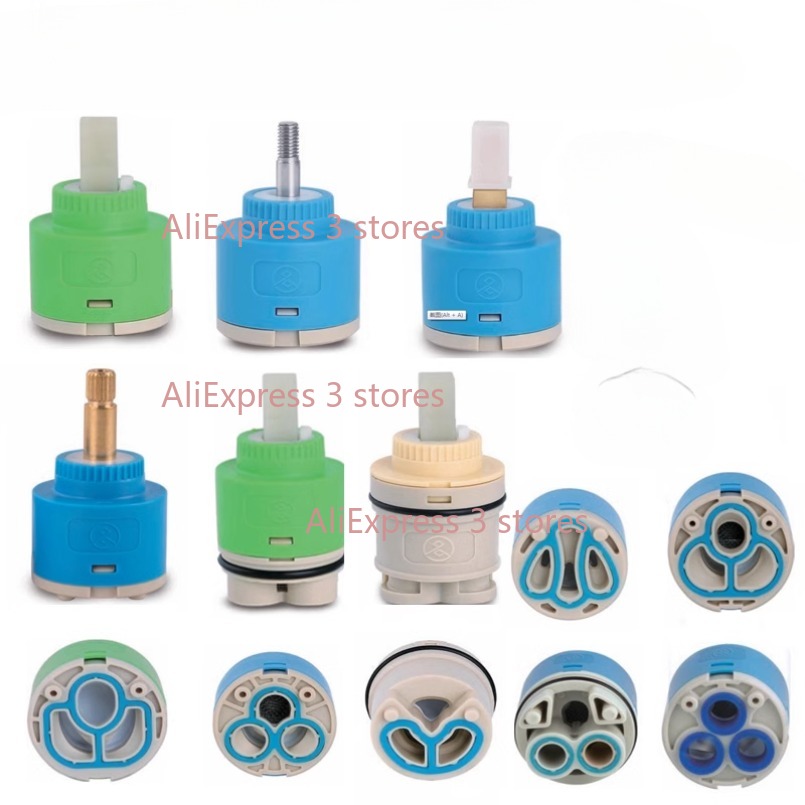 1PCS 35/40mm 교체 세라믹 스풀 워터 탭 믹서 - Basin Mixer Cartridge 리뷰 및 가격